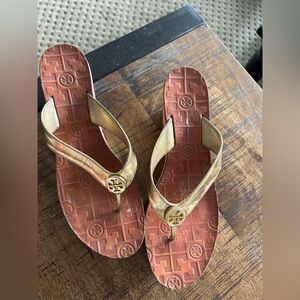 Tory Burch sandals real leather size 8